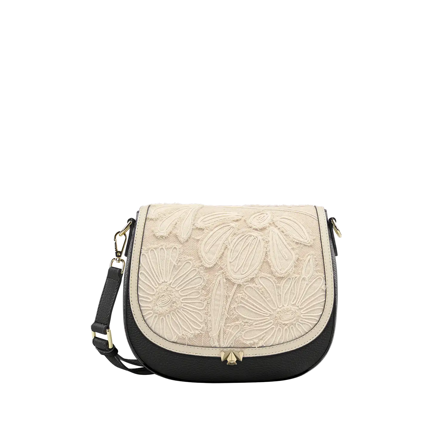 Wechselklappe - Boho Bloom - creme