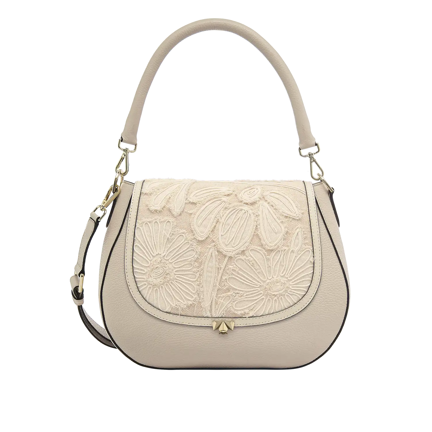 Wechselklappe - Boho Bloom - creme