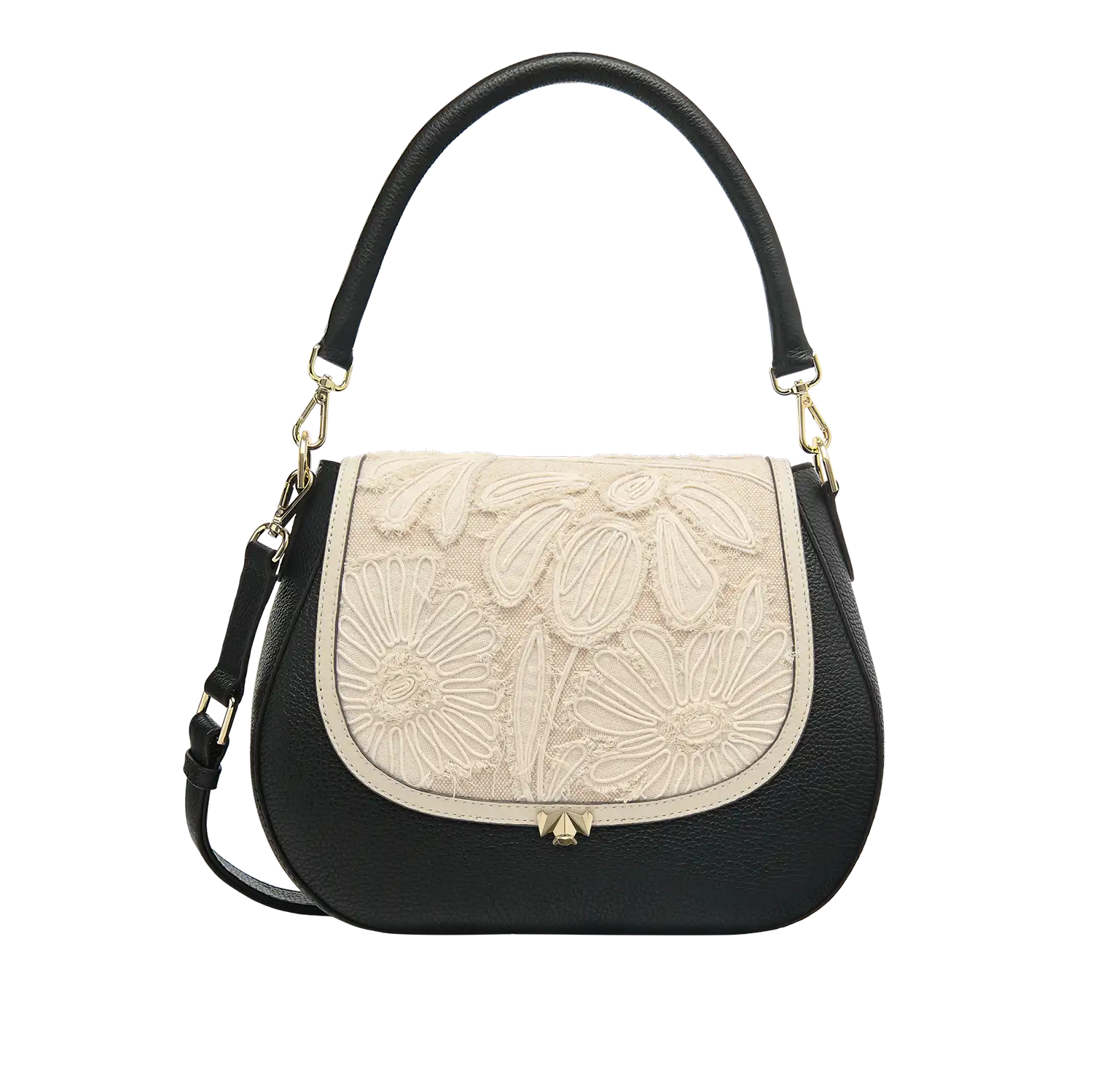 Wechselklappe - Boho Bloom - creme