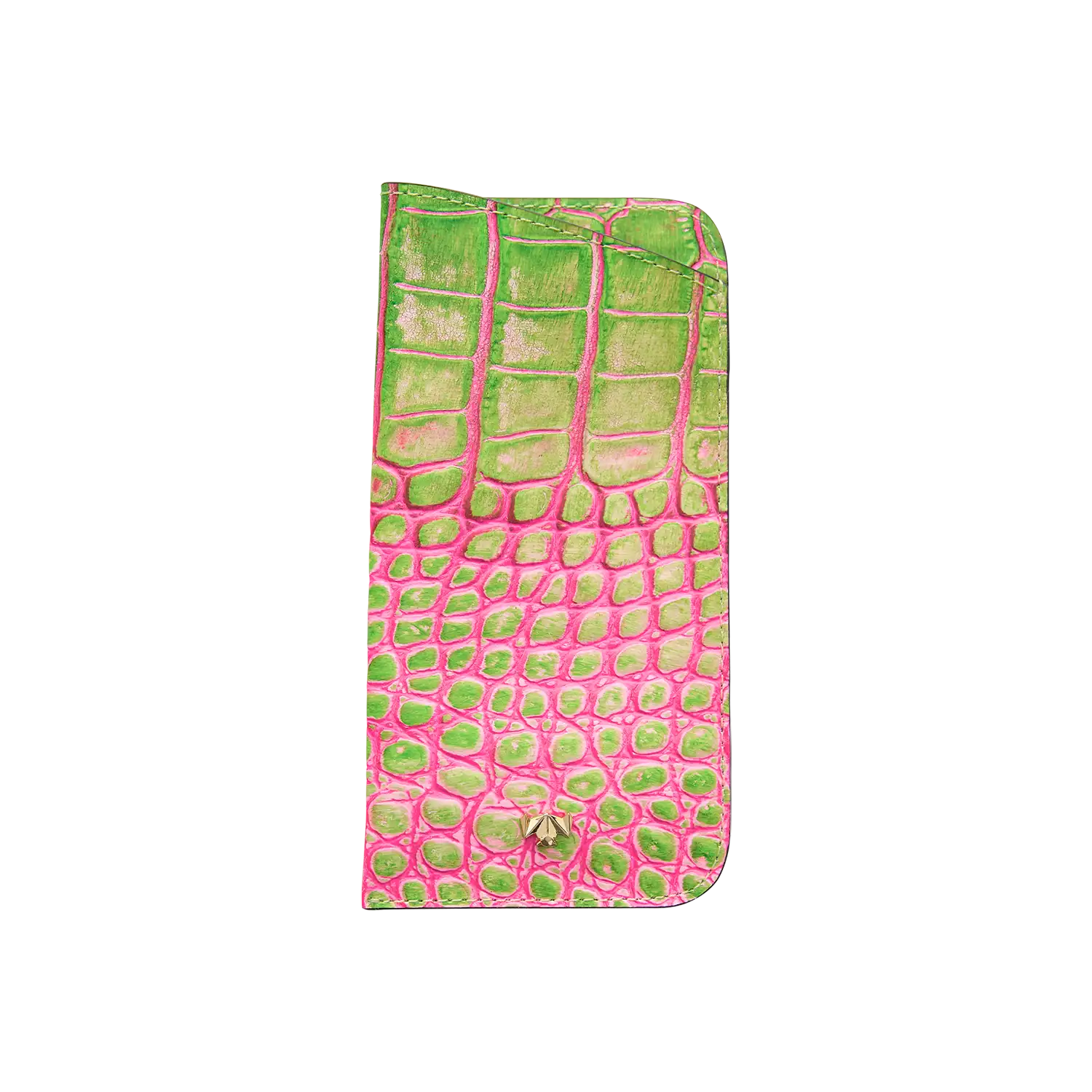 Glassescase Visionista - grün-pink