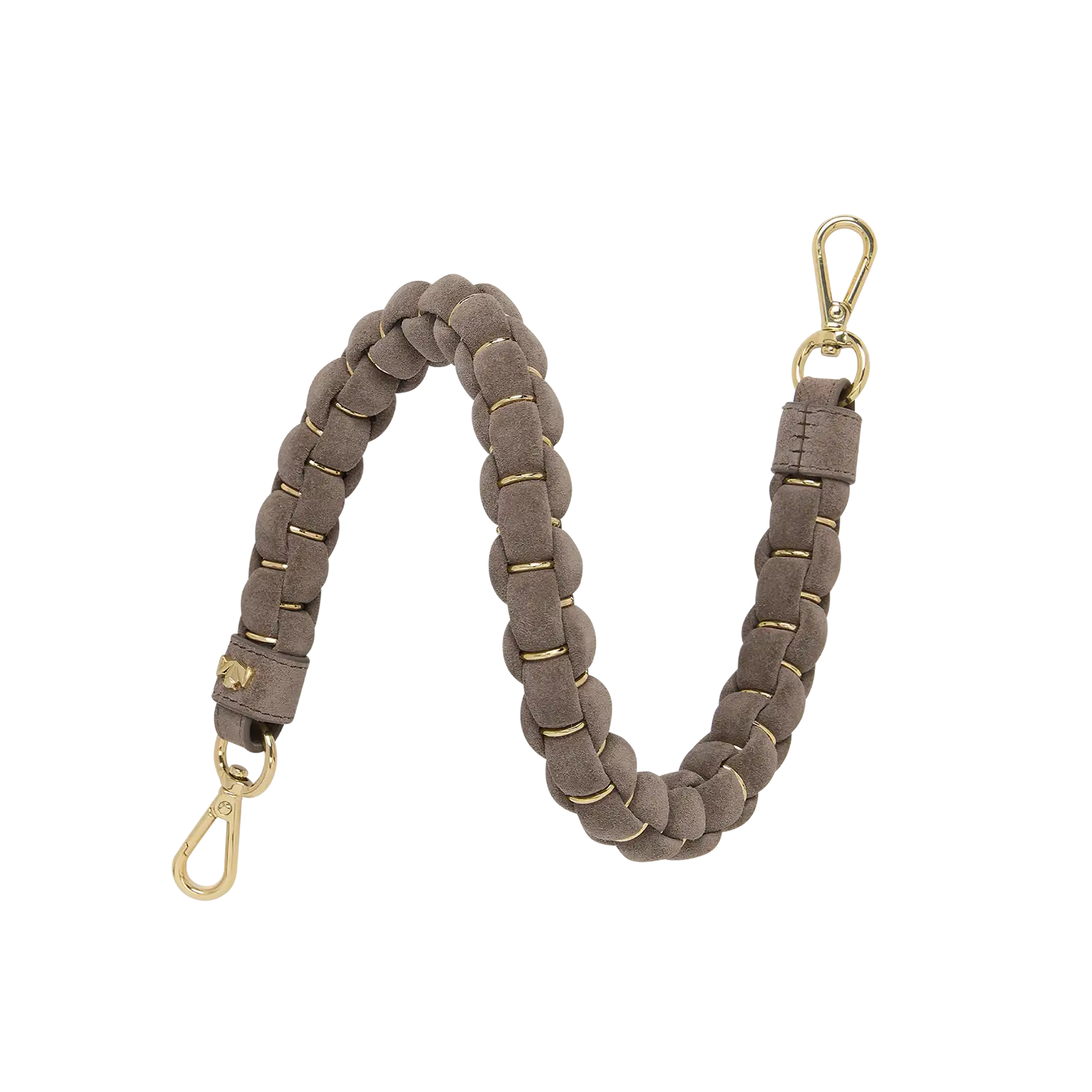 Kurzhenkel - Just Precious - taupe velours