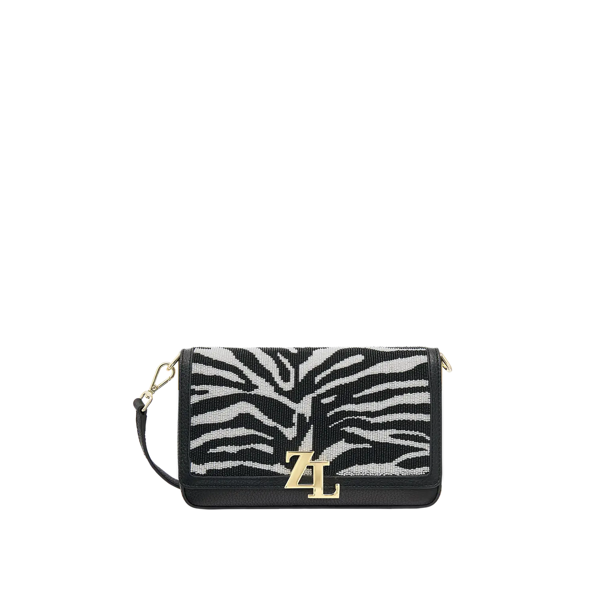Wechselklappe - Zebra Crush - schwarz-weiss