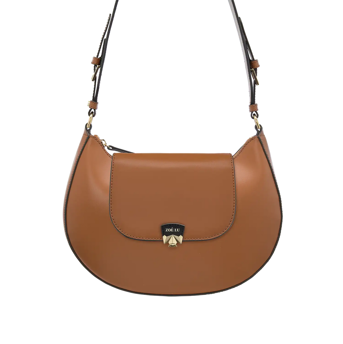 Wechselklappe - La Mini Tan - cognac