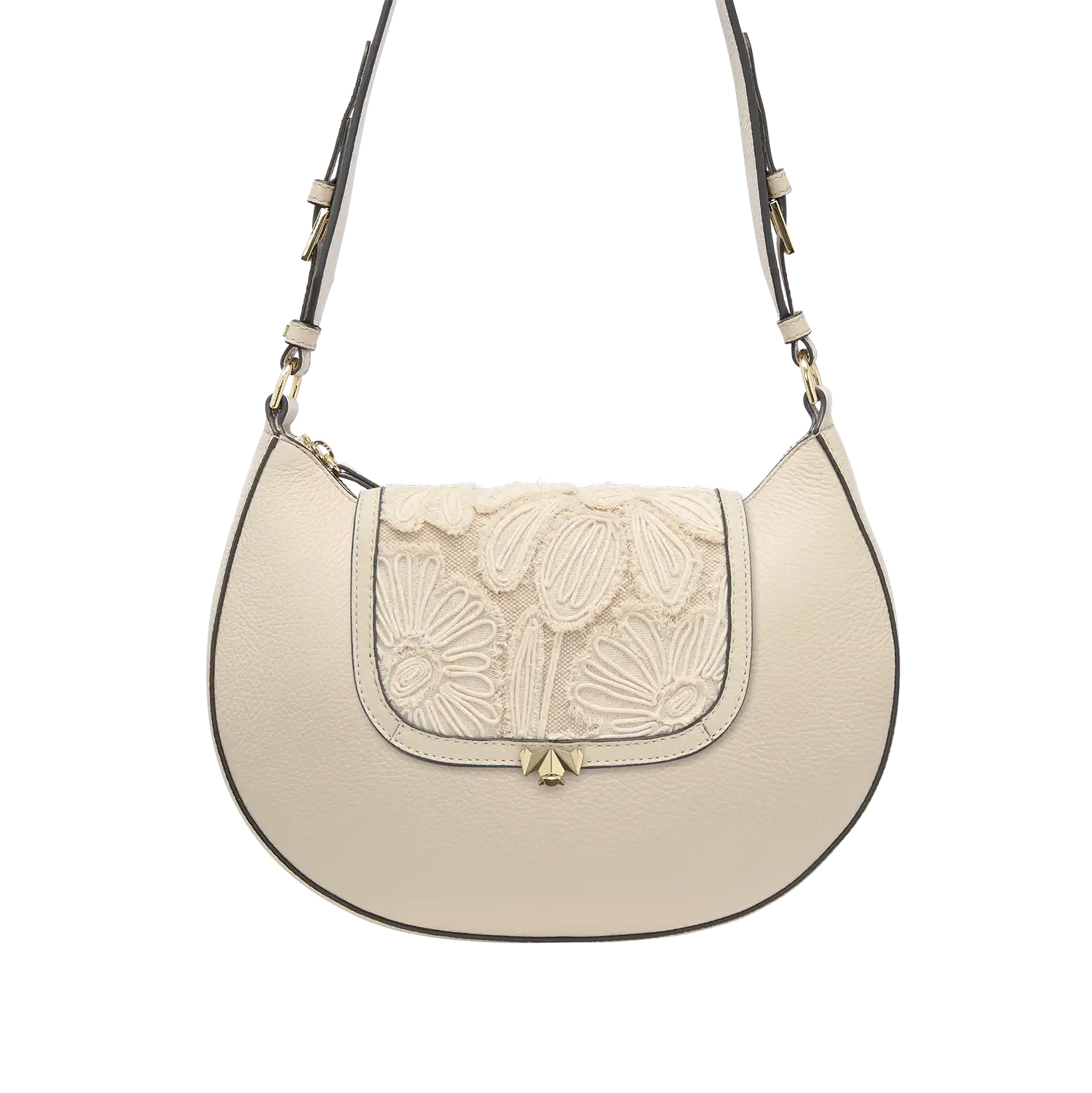Wechselklappe - Mini Boho Bloom - creme
