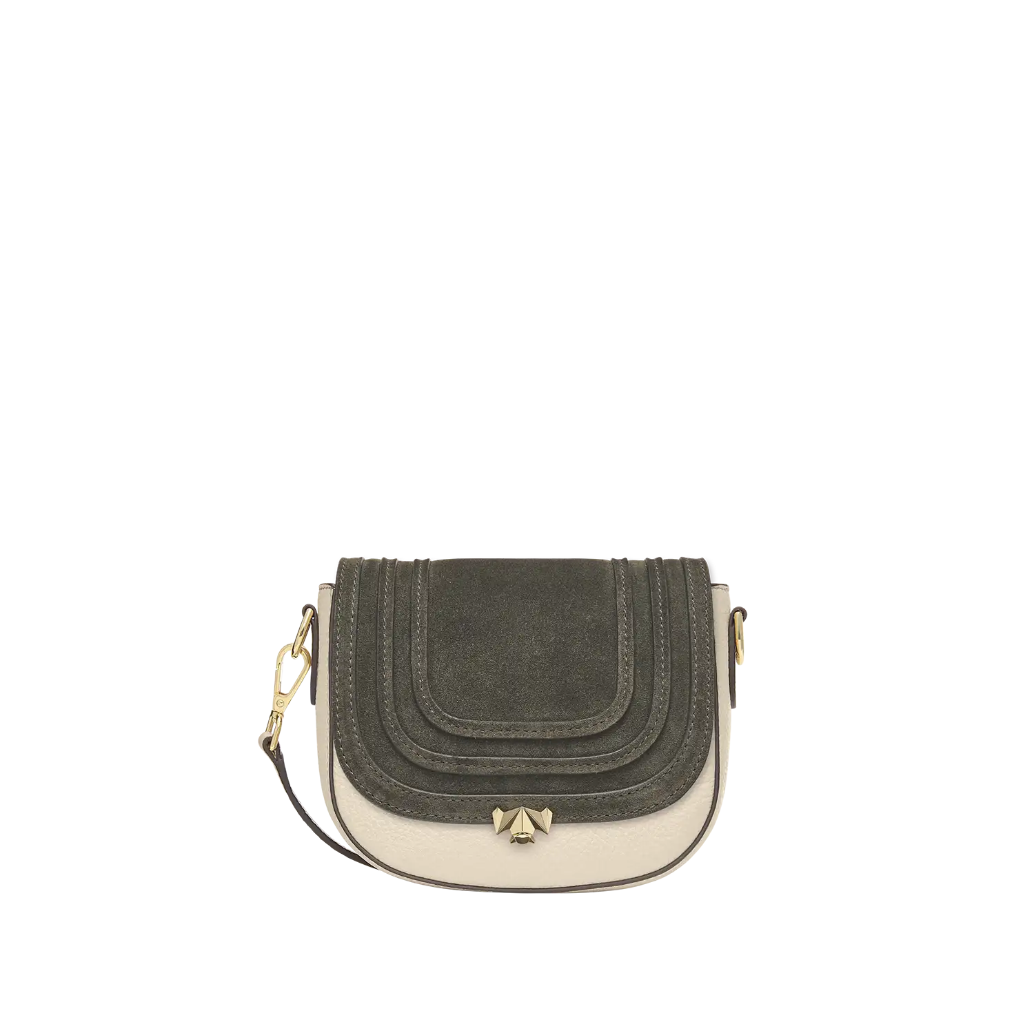 Wechselklappe - Mini Great Moss - grau-braun