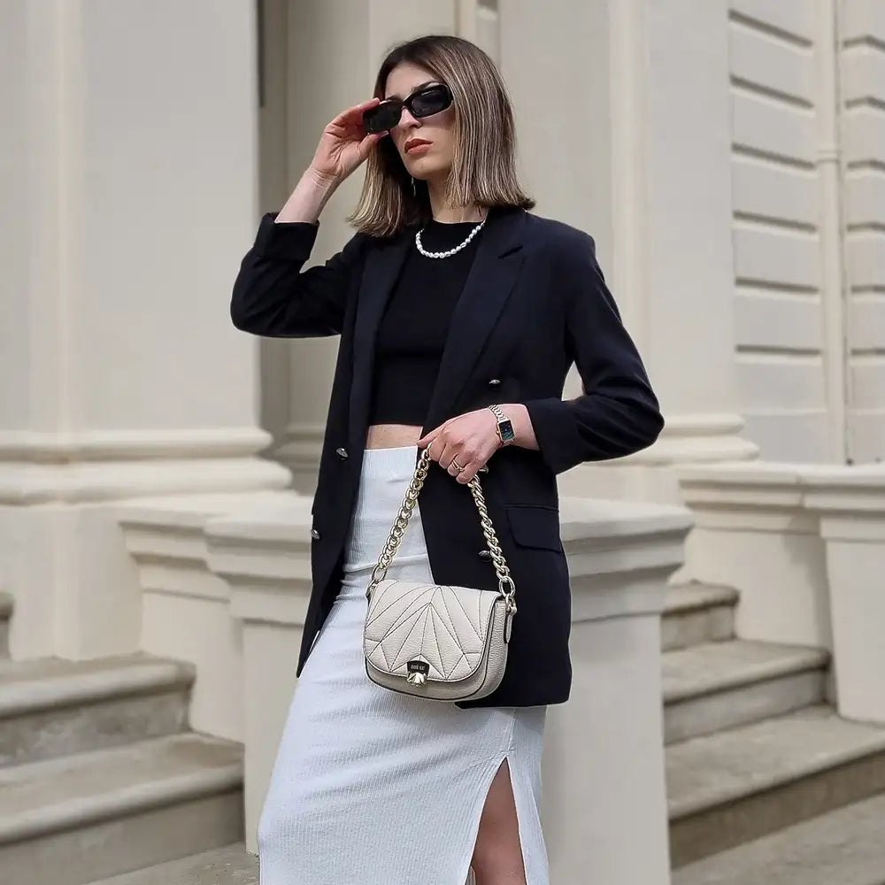 Wechselklappe - Mini Kinda Chic - creme