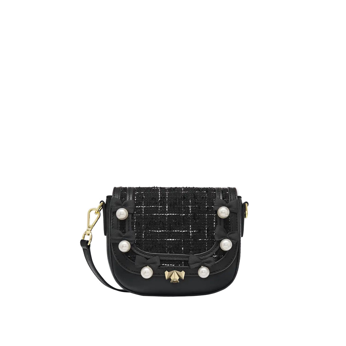 Taschenkoerper Mini Me - Glattleder schwarz