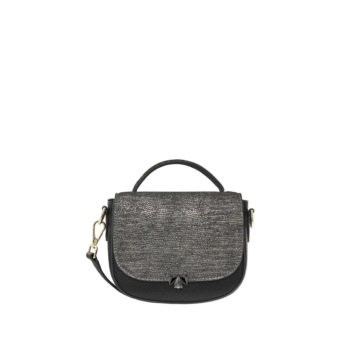 BC Wechselklappe - Mini Black Glam - anthrazit-metallic