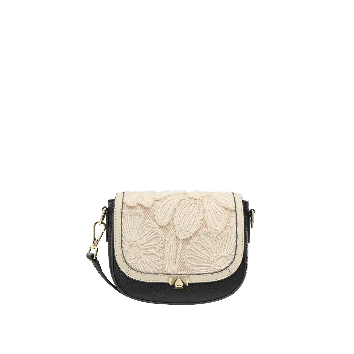 Wechselklappe - Mini Boho Bloom - creme
