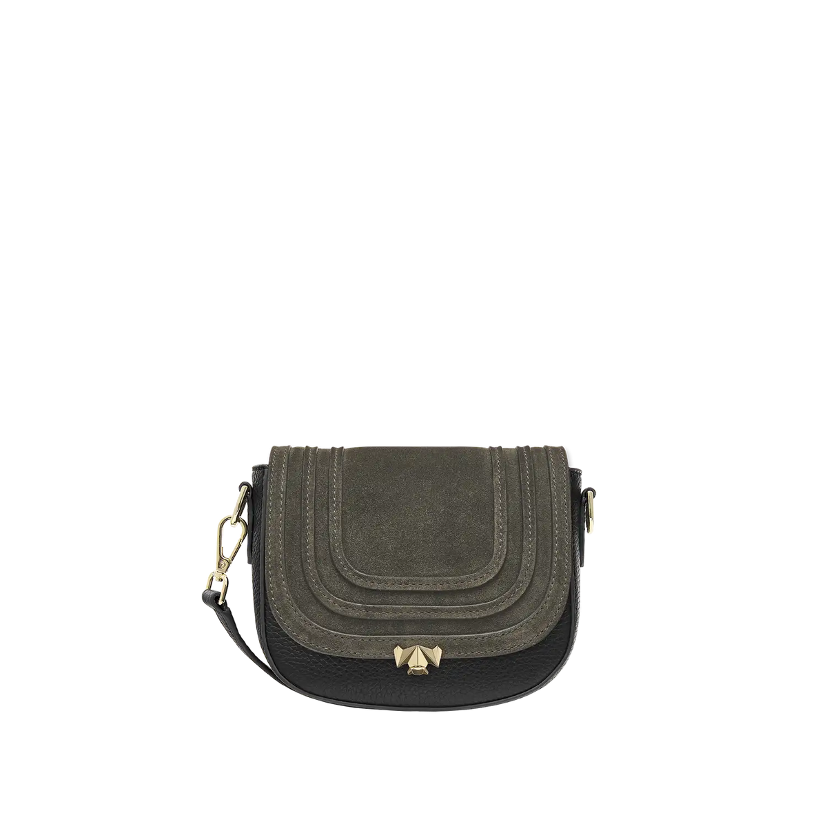 Wechselklappe - Mini Great Moss - grau-braun