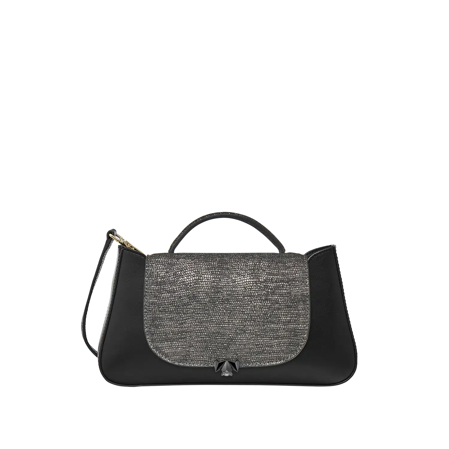 BC Wechselklappe - Mini Black Glam - anthrazit-metallic