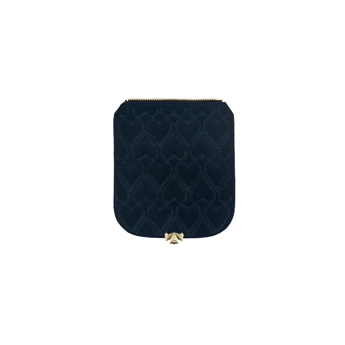 Wechselklappe - Mini Amour de Velours - dunkelblau