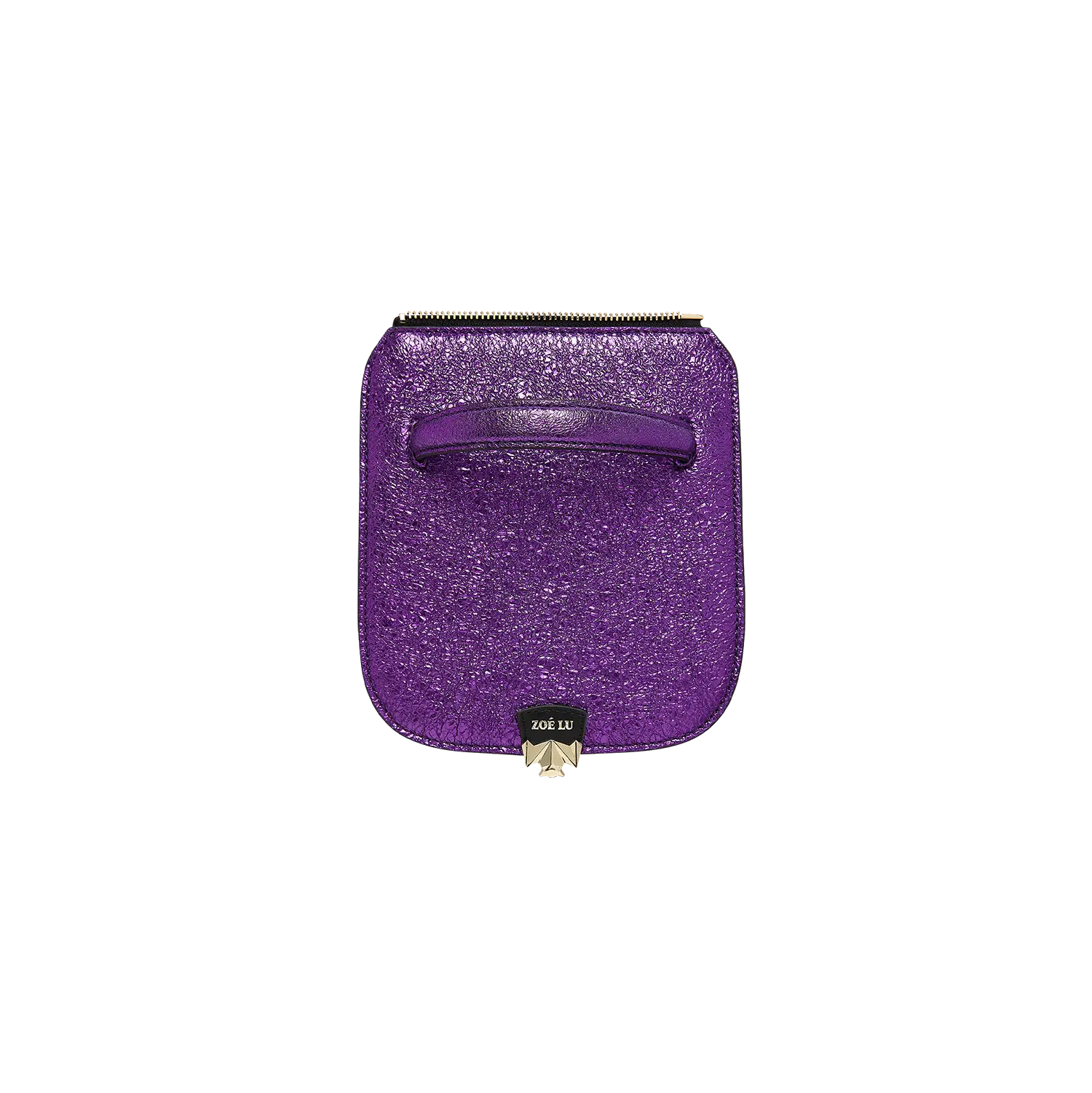 Wechselklappe Mini Berry Glam ❤ lila-metallic ❤ ital. Leder | ZOÉ LU