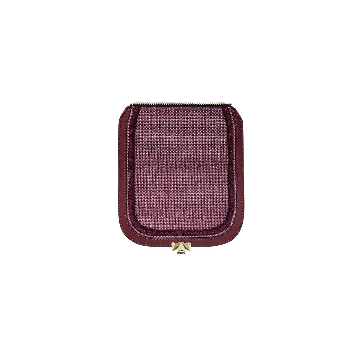 Wechselklappe - Mini Burgundy Kiss - dunkelrot