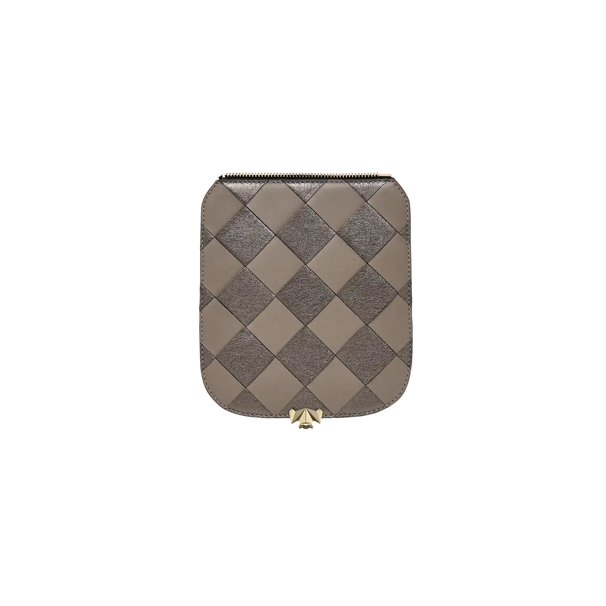 Wechselklappe - Mini La Segreta - taupe-bronze