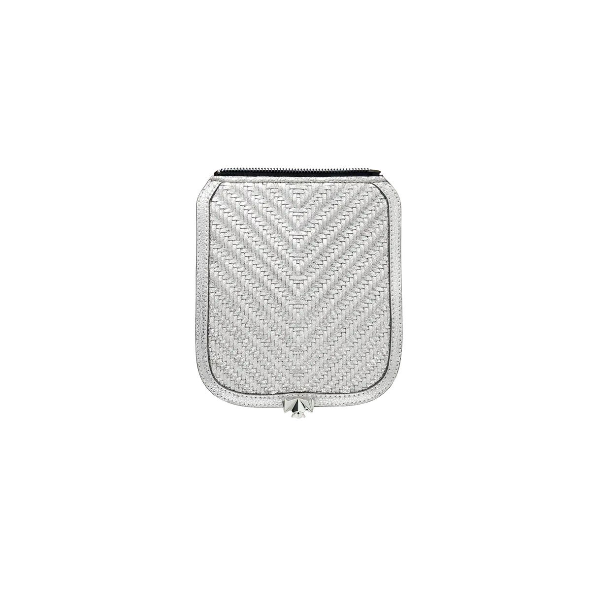 Wechselklappe - Mini Silver Star - silber