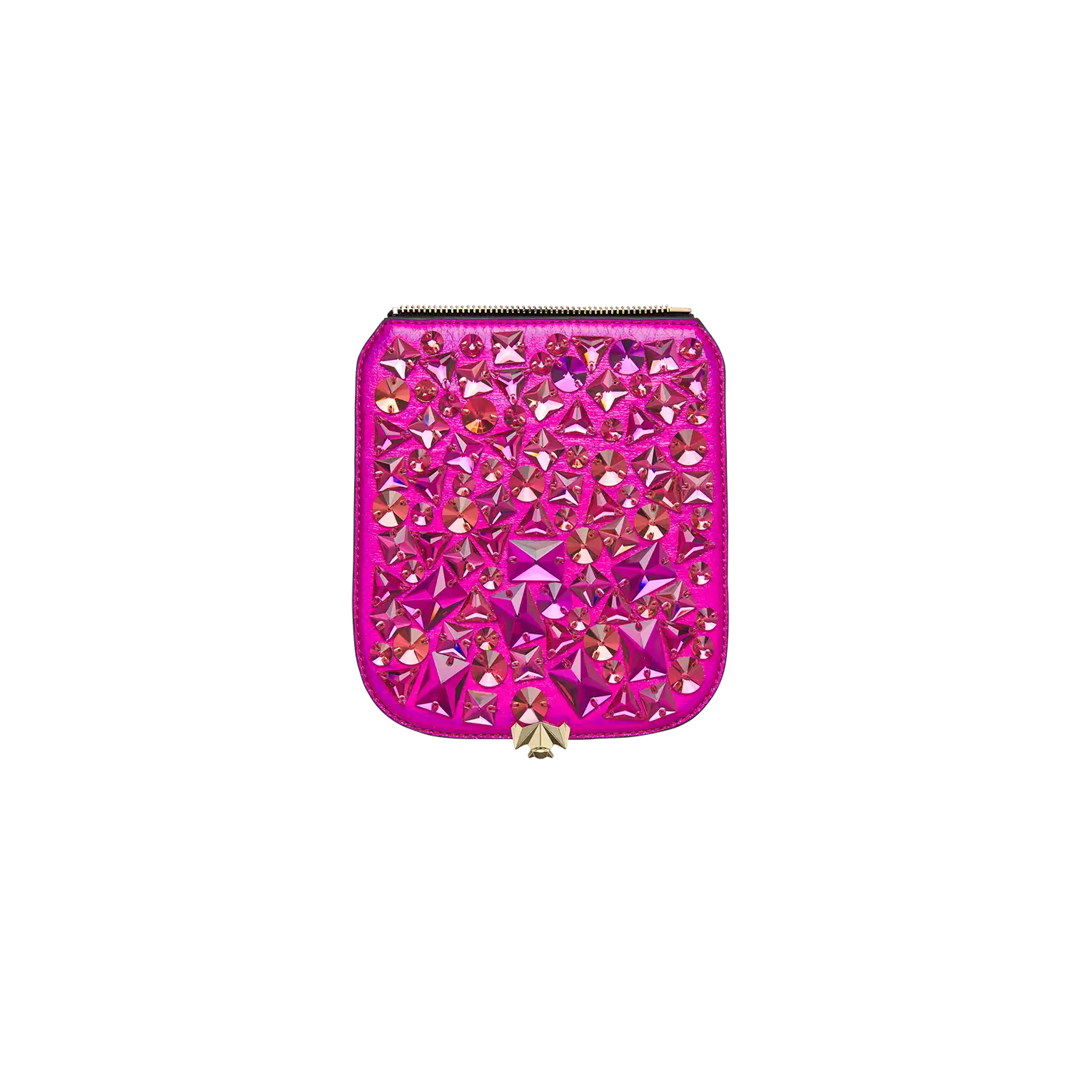 Wechselklappe - Mini Sizzling Pink - pink-metallic