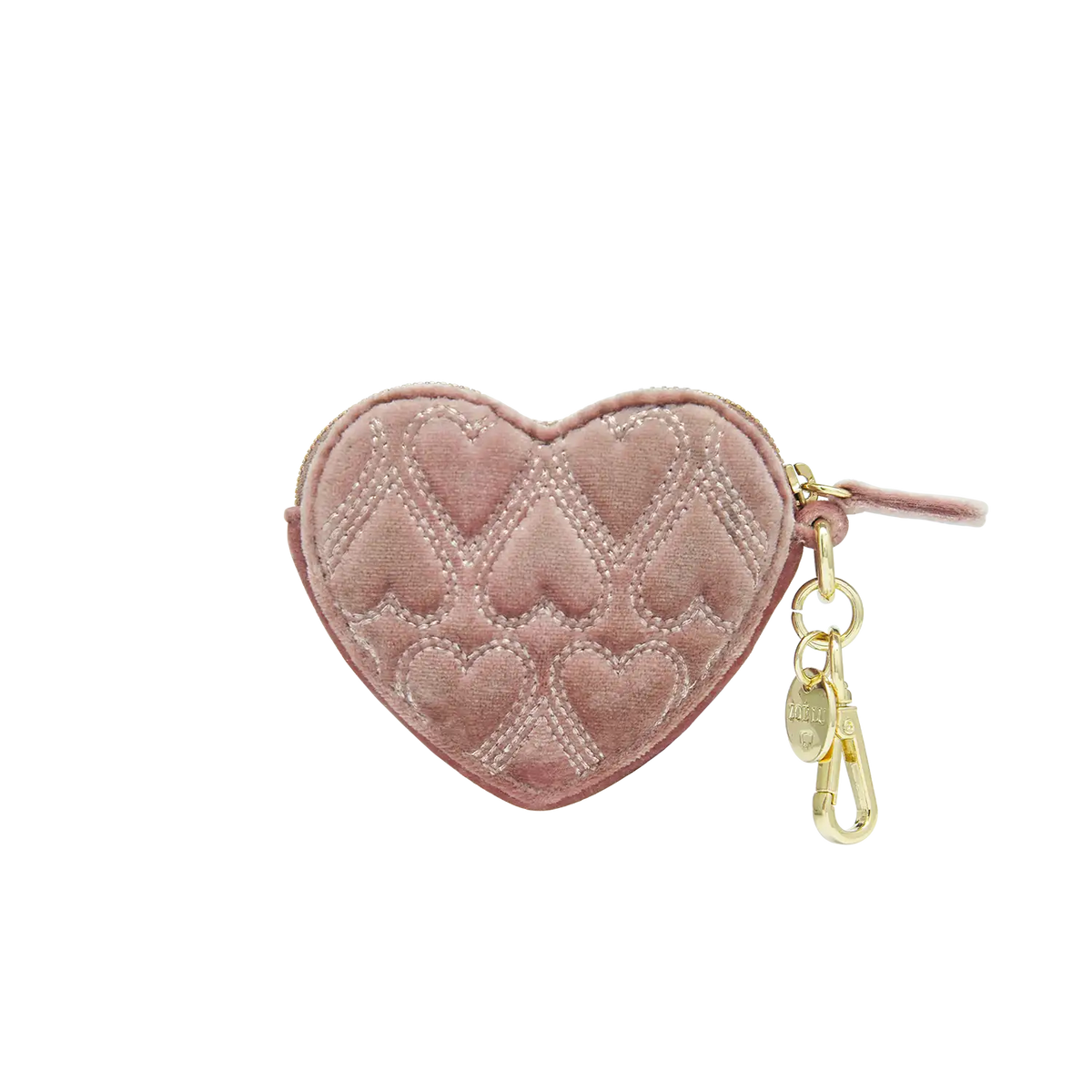 Schluesselanhaenger - Heartbeat - altrosa