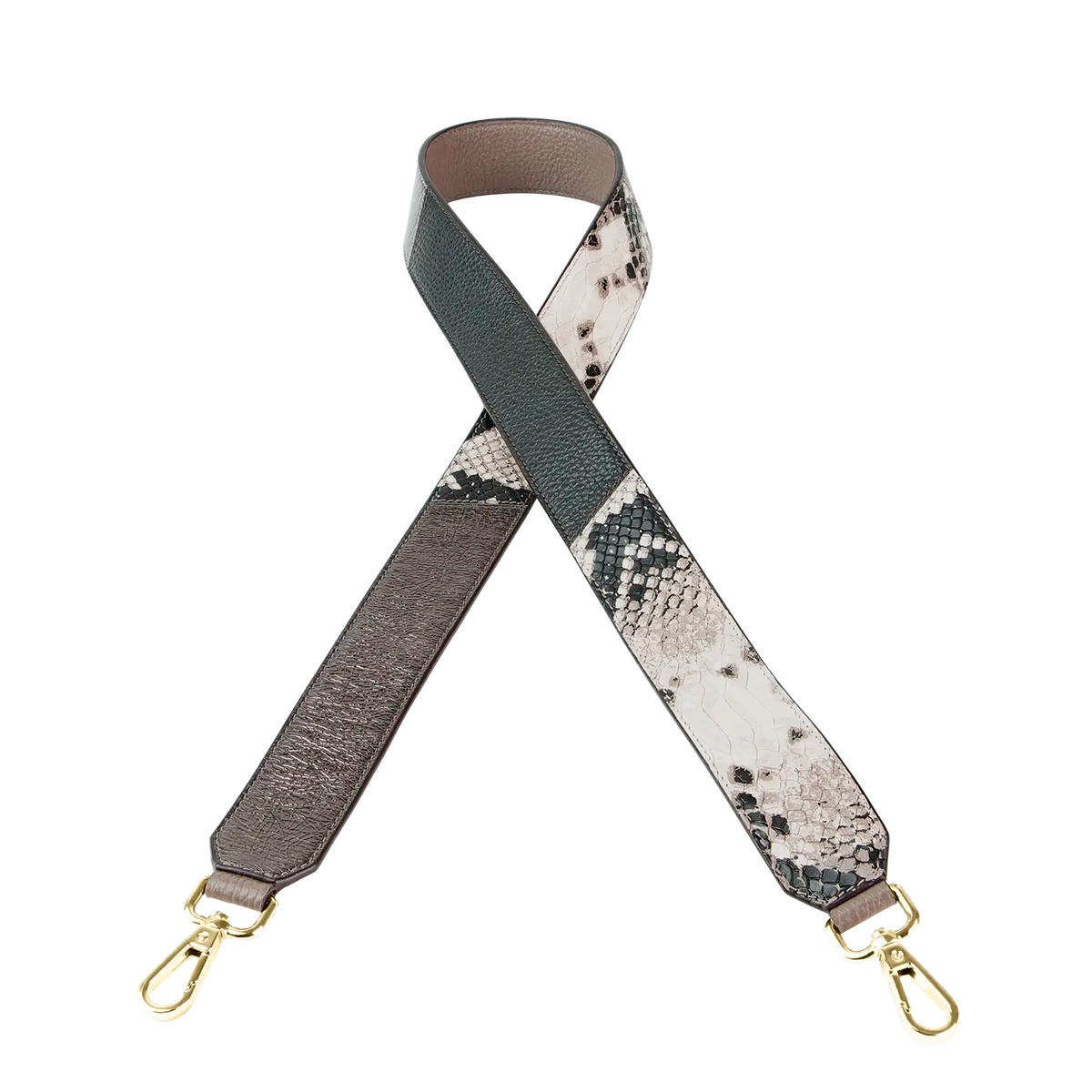 Schulterriemen - Freaky Turn Over - taupe-bronze