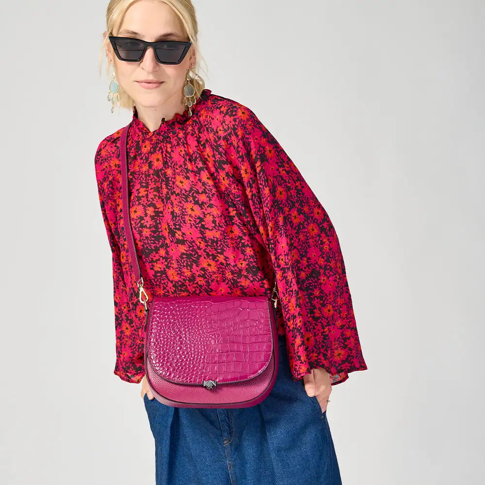 BC Wechselklappe - Snappy Berry - weinrot