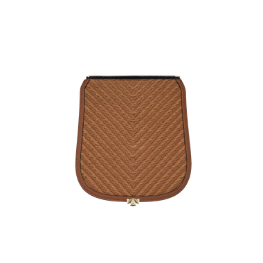 Wechselklappe - Cognac Weave - cognac