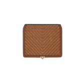 Wechselklappe - Sandy Weave - cognac