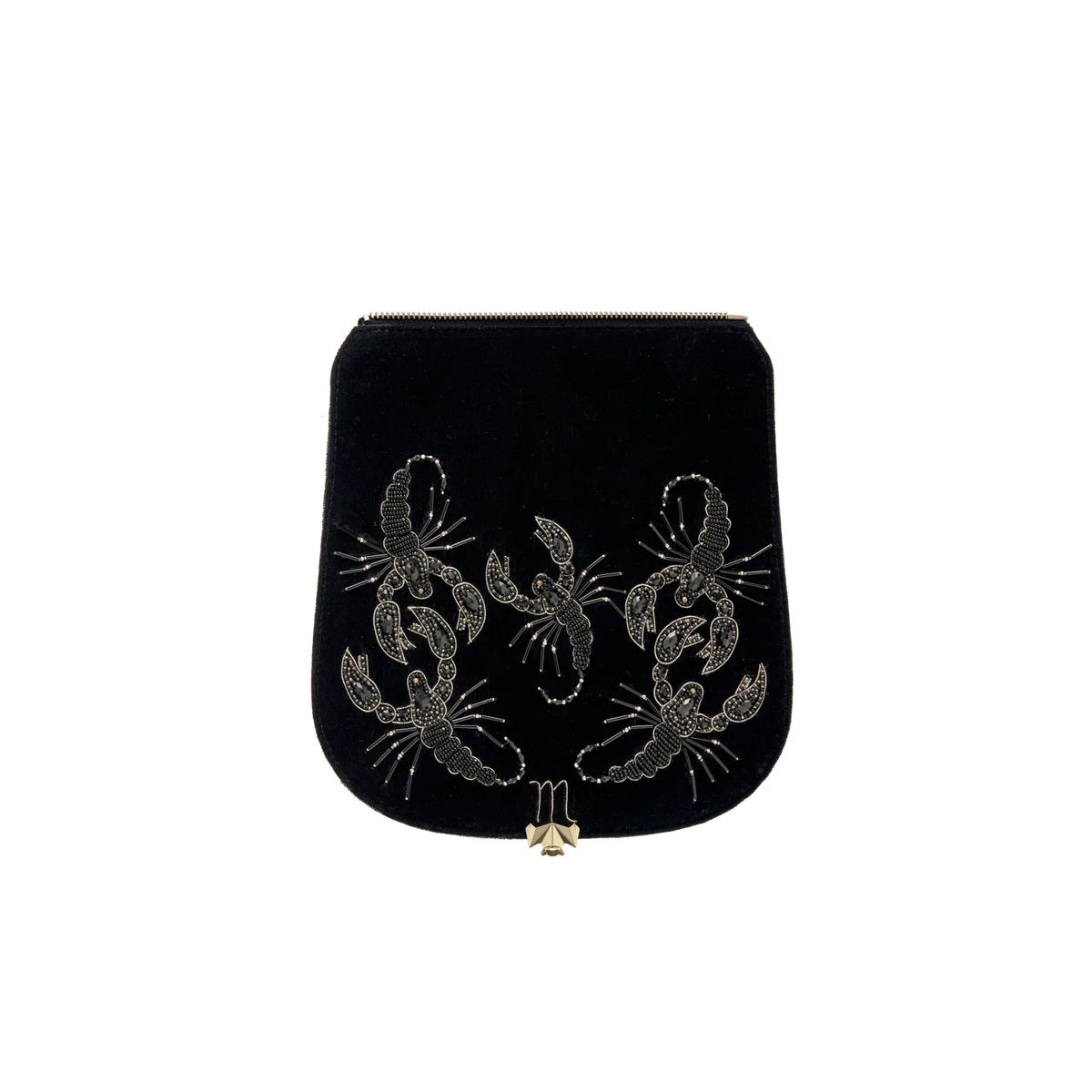 Wechselklappe - Gilded Scorpion - schwarz