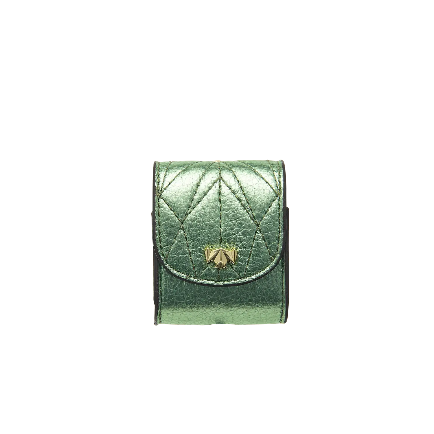 Airpods Bag - Keep it Funky - gruen-metallic