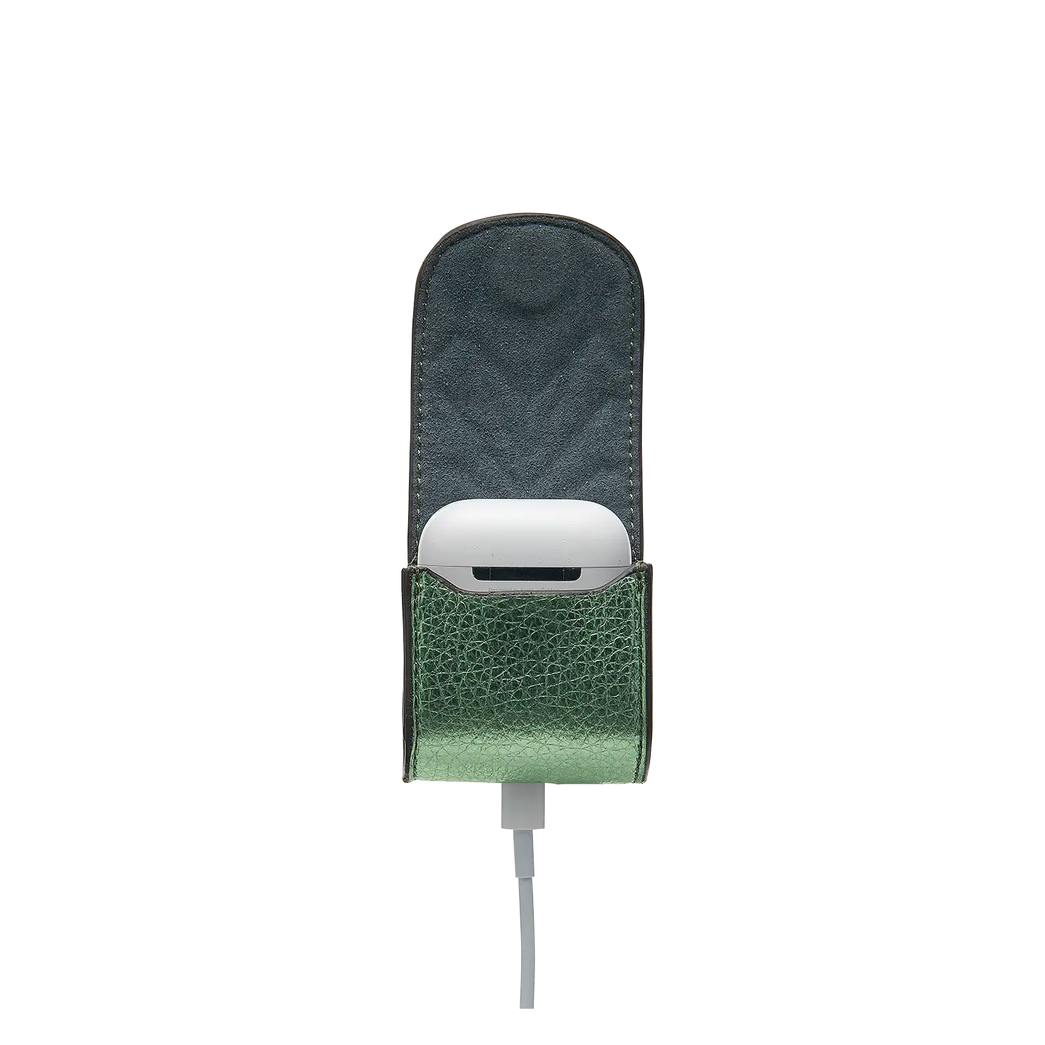 Airpods Bag - Keep it Funky - gruen-metallic