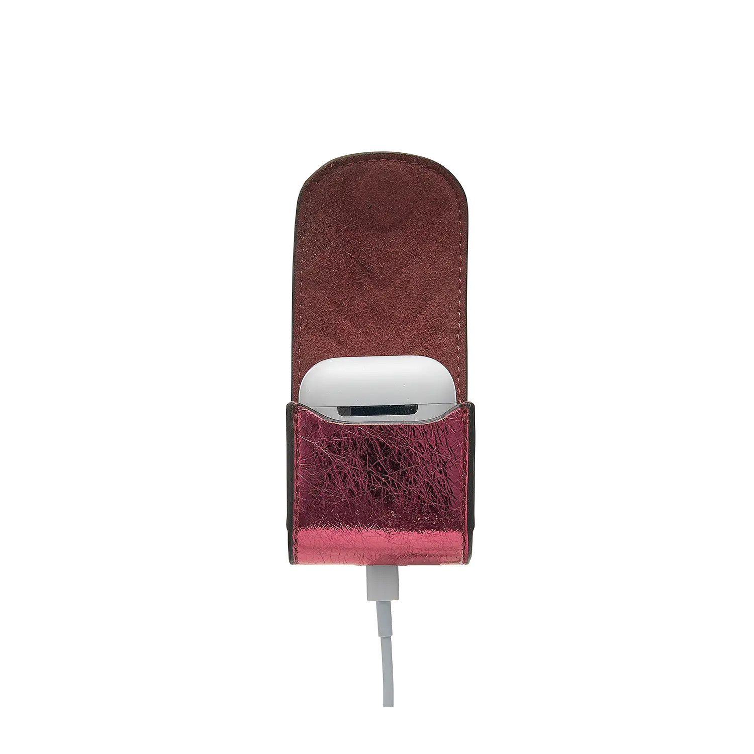 Airpods Bag - Keep it Funky - pink-metallic