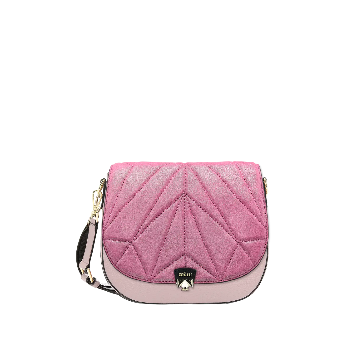 Wechselklappe - Kinda Sparkling - pink-glitzer
