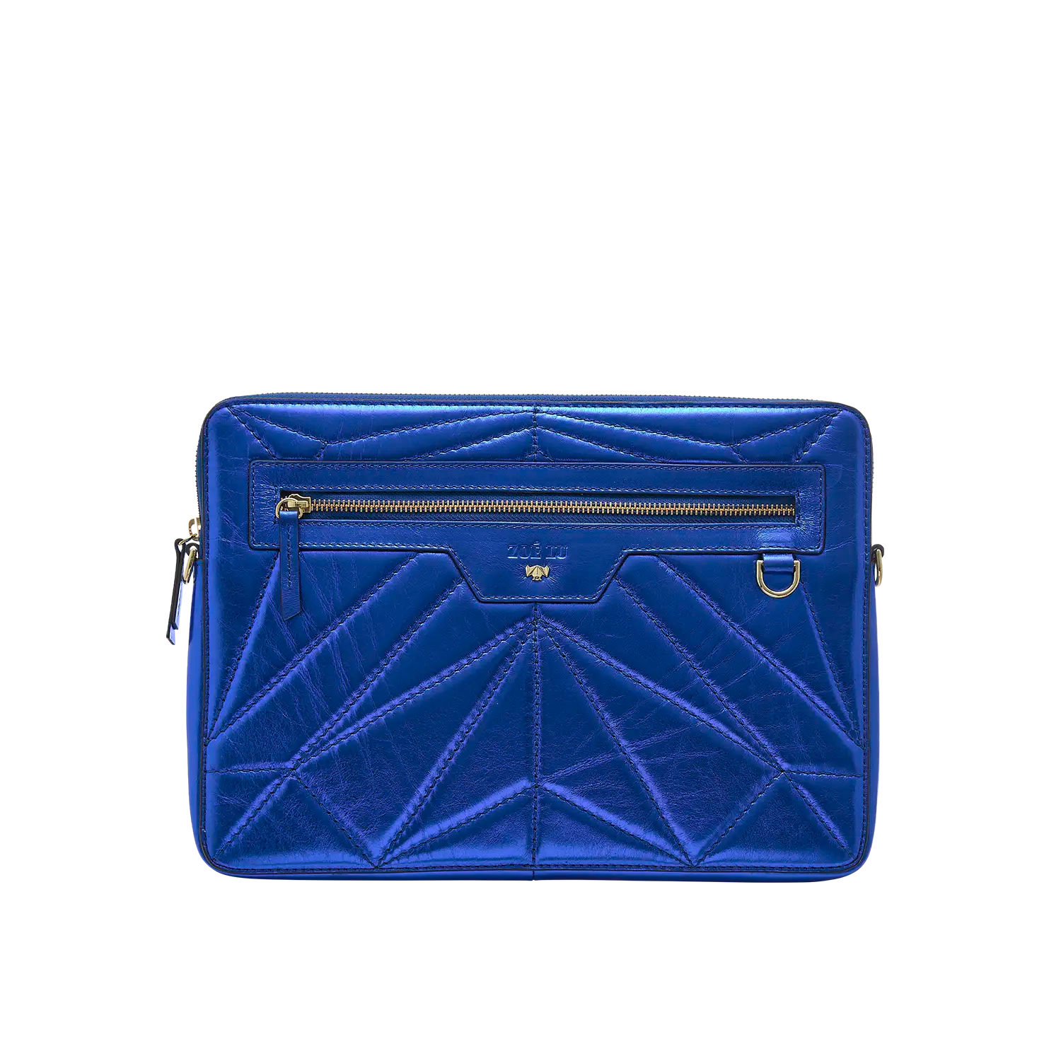 Laptop Sleeve 13/14" - Work it - blau-metallic