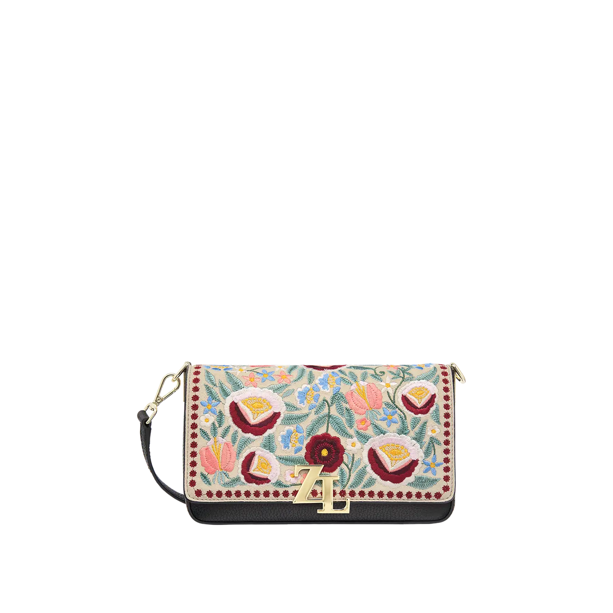 Wechselklappe - Blossom Days - creme-bunt