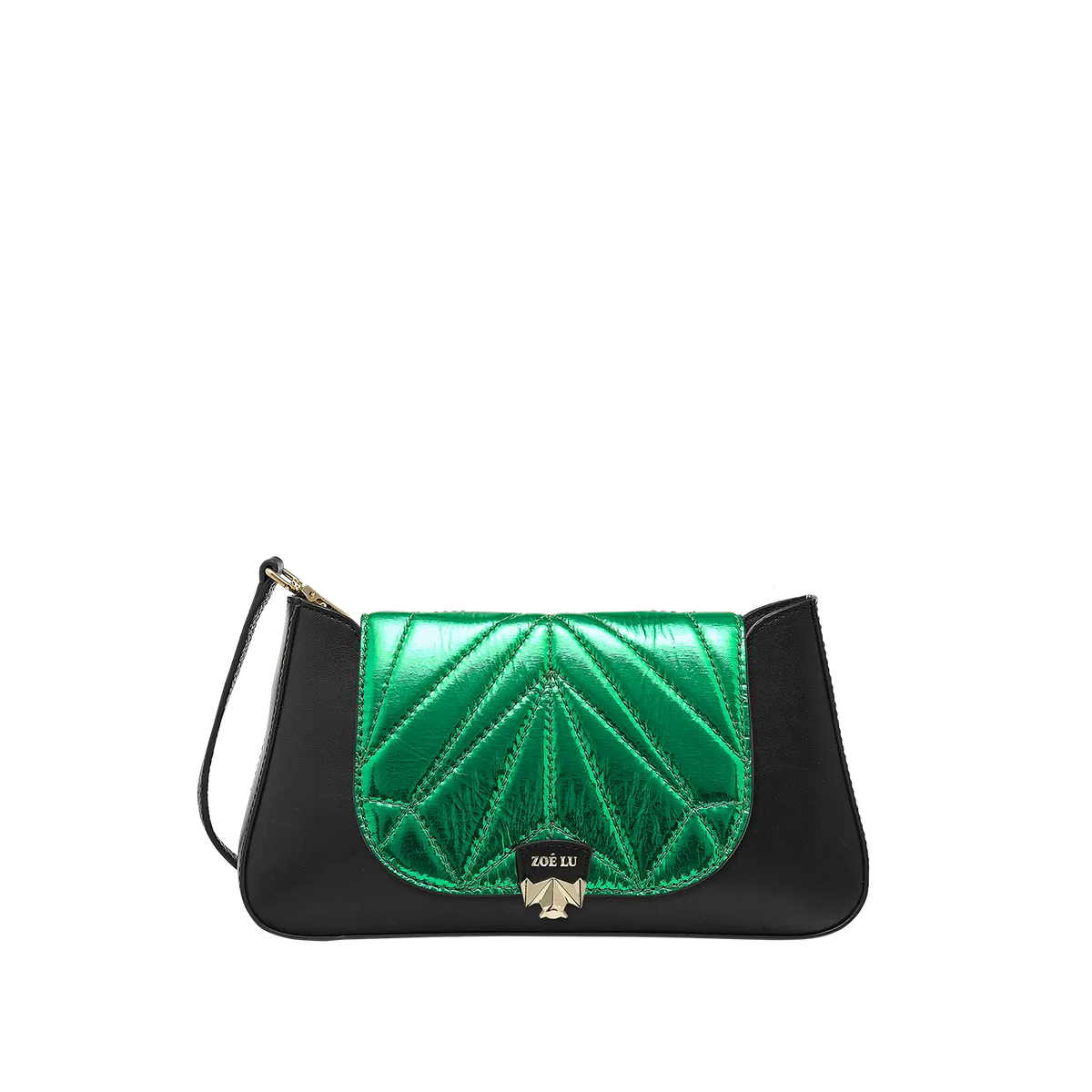 Wechselklappe - Mini Kinda Melon - grün-metallic