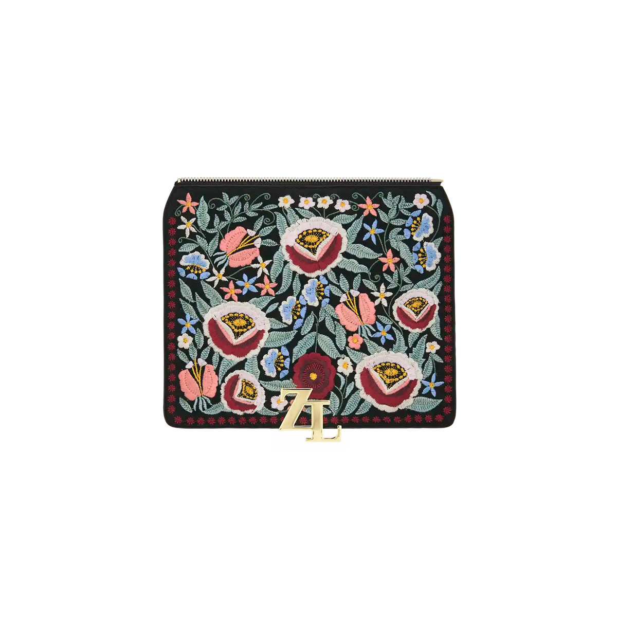 Wechselklappe - Romance Issue- schwarz-bunt