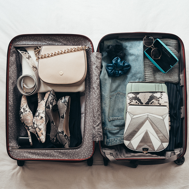 Smartes Kofferpacken -3 Taschen im Gepäck