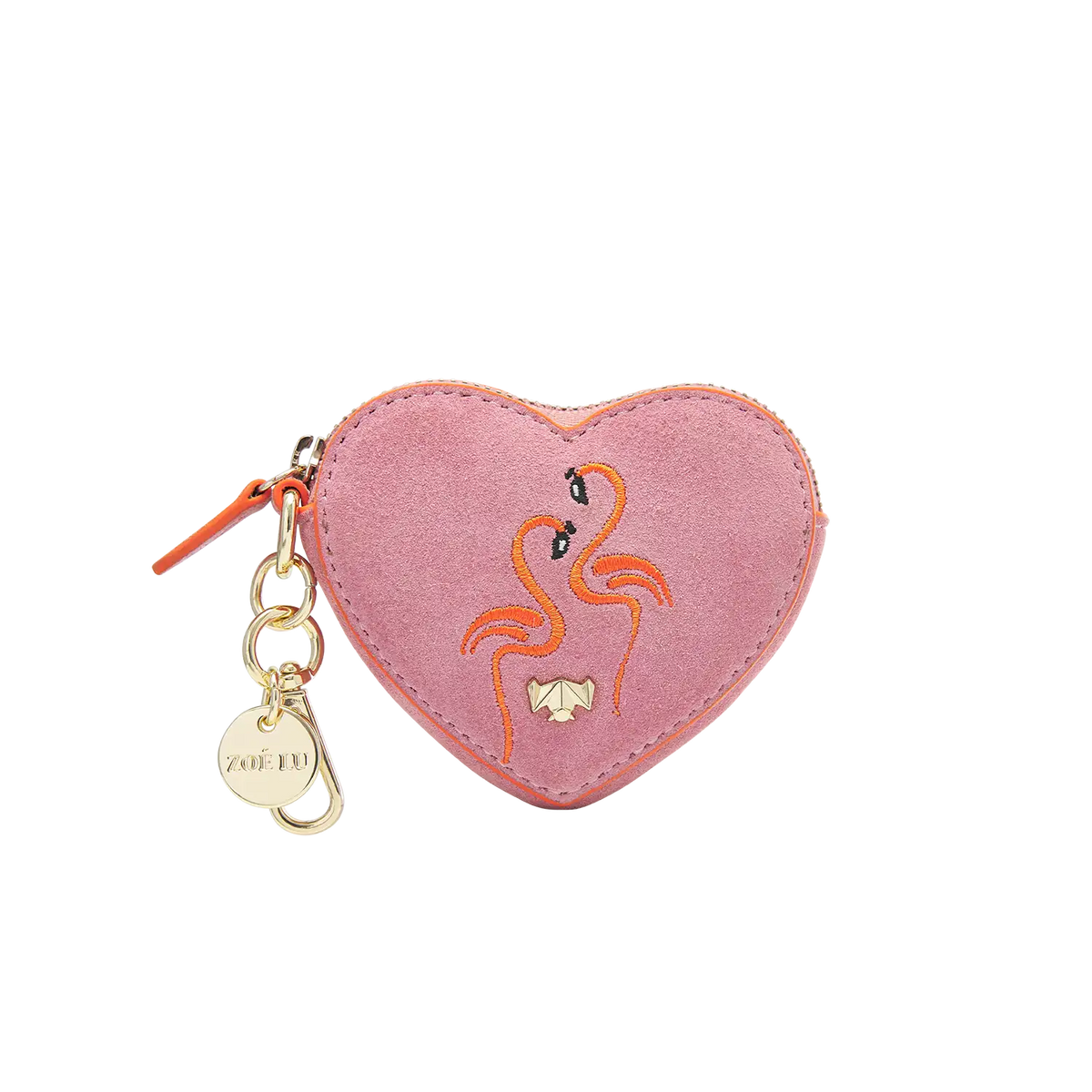 Schlüsselanhänger - Heartbeat - rosa