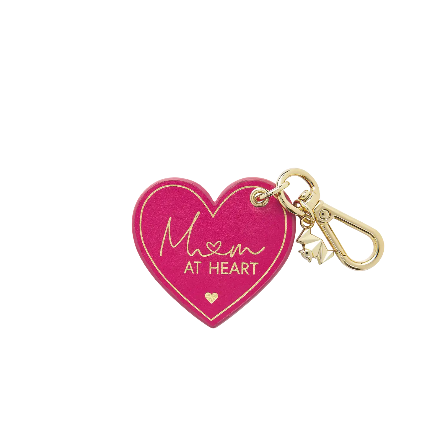 Schluesselanhaenger - Mom Heart - pink