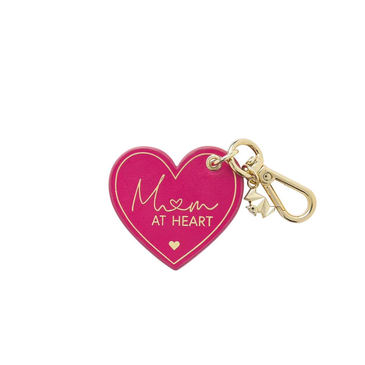 Schluesselanhaenger - Mom Heart - pink