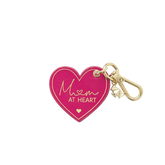 Schluesselanhaenger - Mom Heart - pink