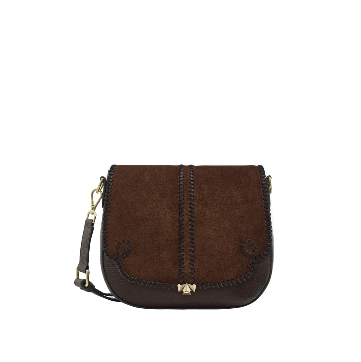 Wechselklappe - Saddle Grace - braun