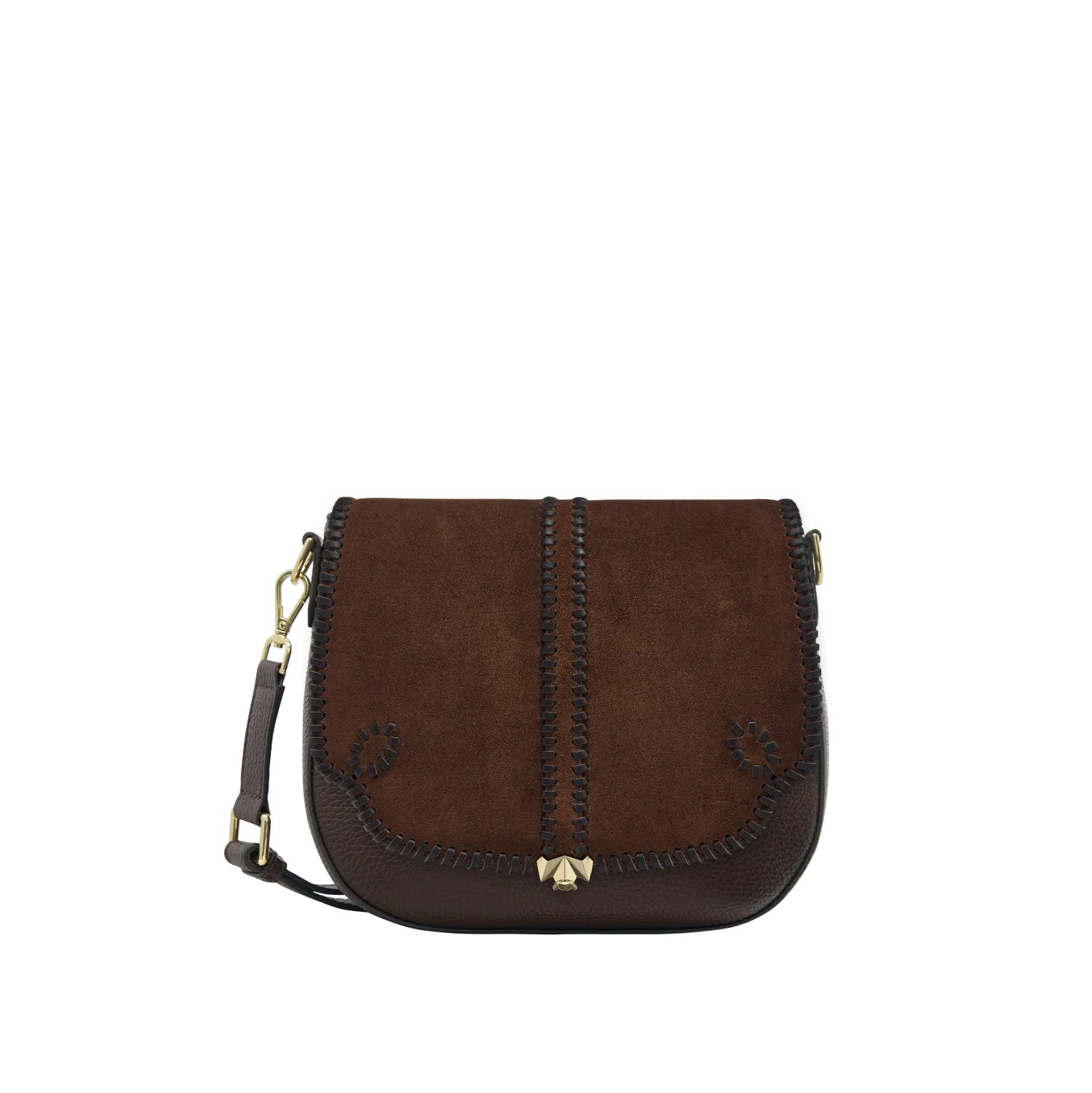 Wechselklappe - Saddle Grace - braun