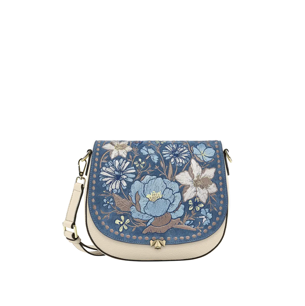 Wechselklappe - Butter Bloom - blau