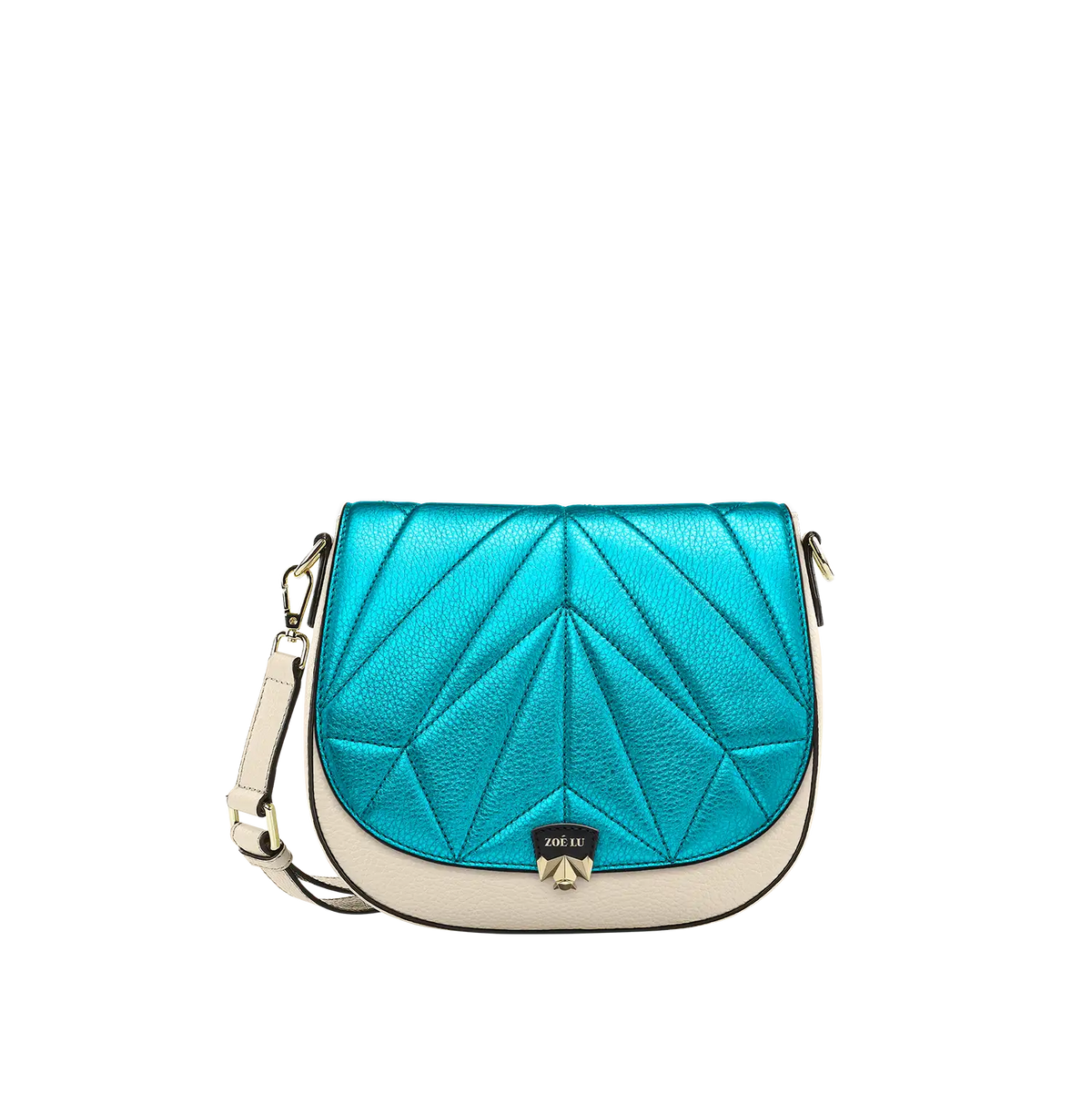 Wechselklappe - Kinda Curacao - türkis-metallic