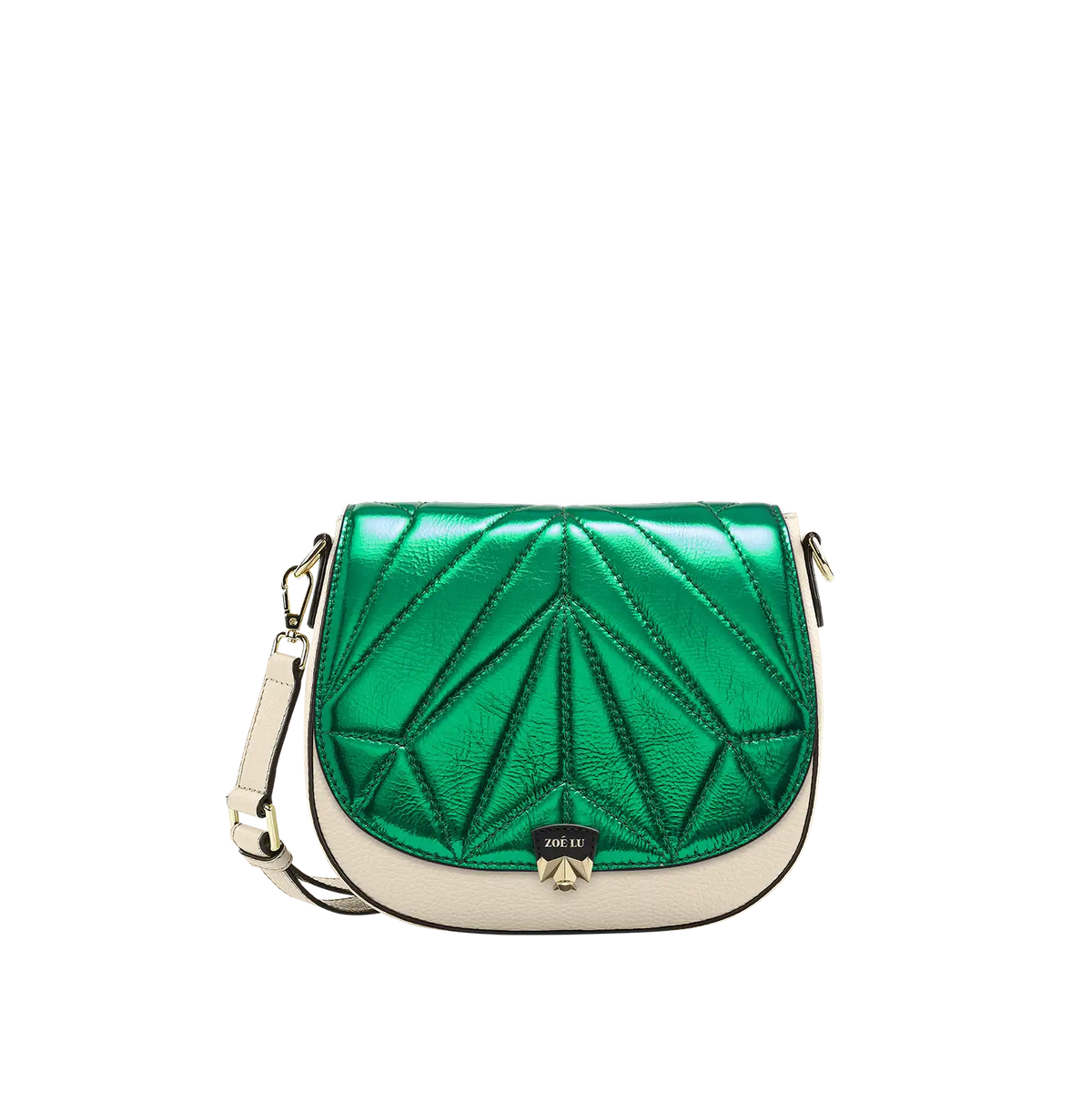 Wechselklappe - Kinda Melon - gruen-metallic