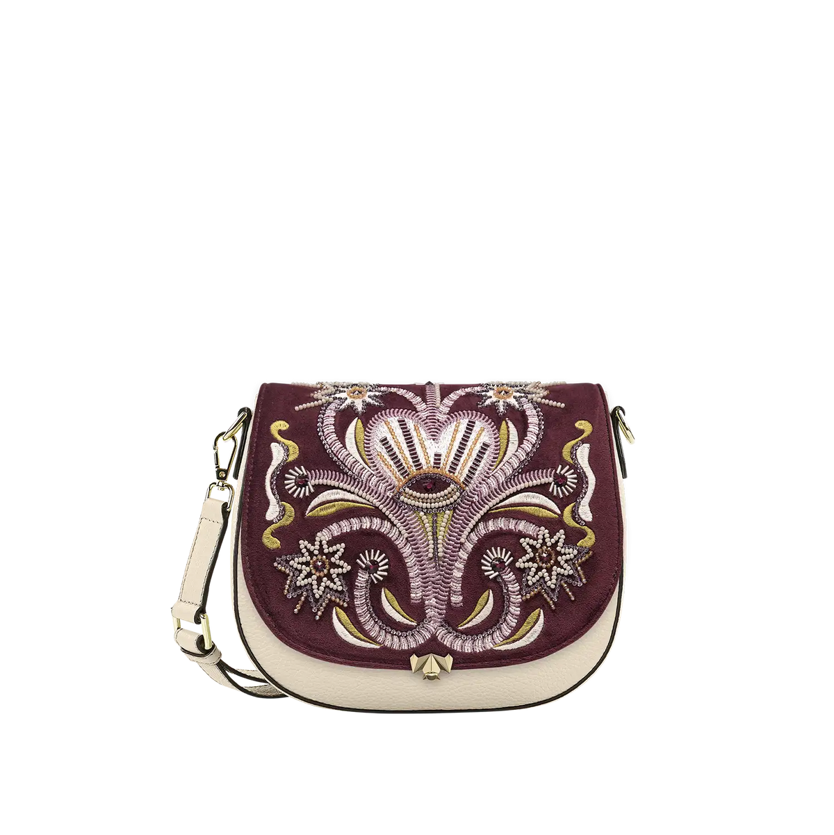 Wechselklappe - La Mystérieuse - weinrot