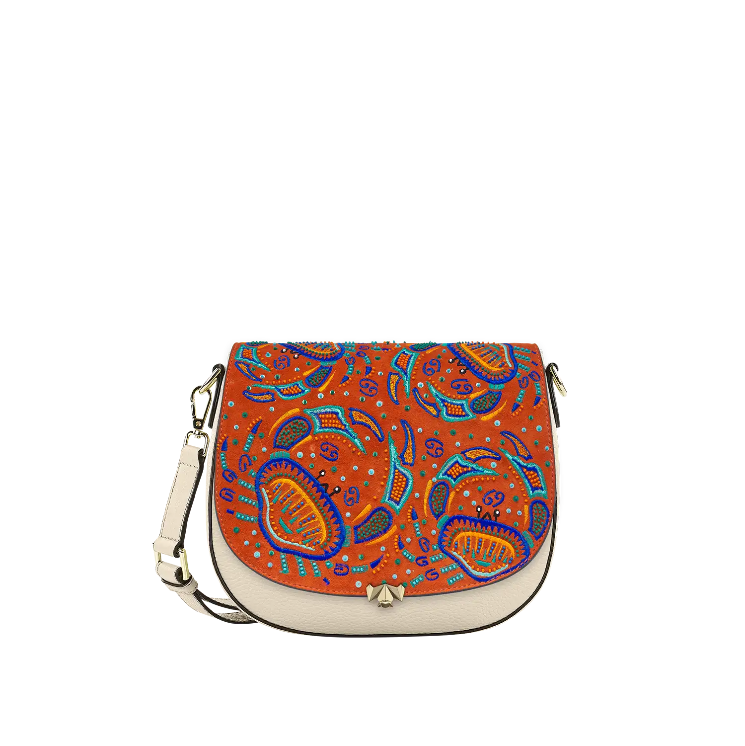Wechselklappe - Mrs. Crab - orange