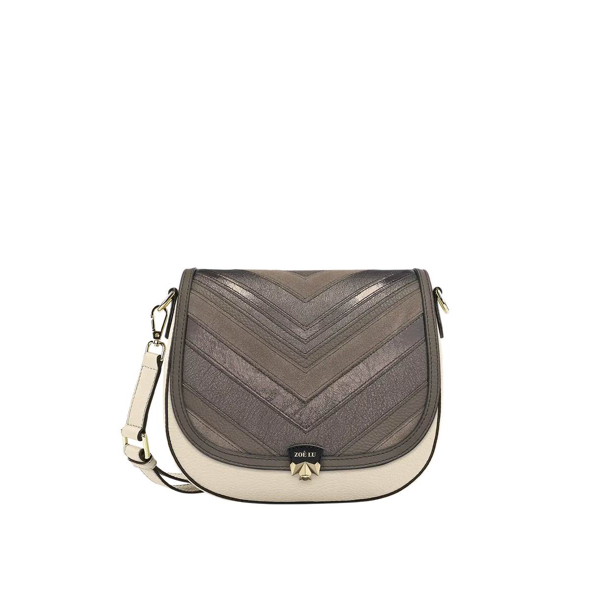 Wechselklappe - Mumble Dream - taupe-metallic