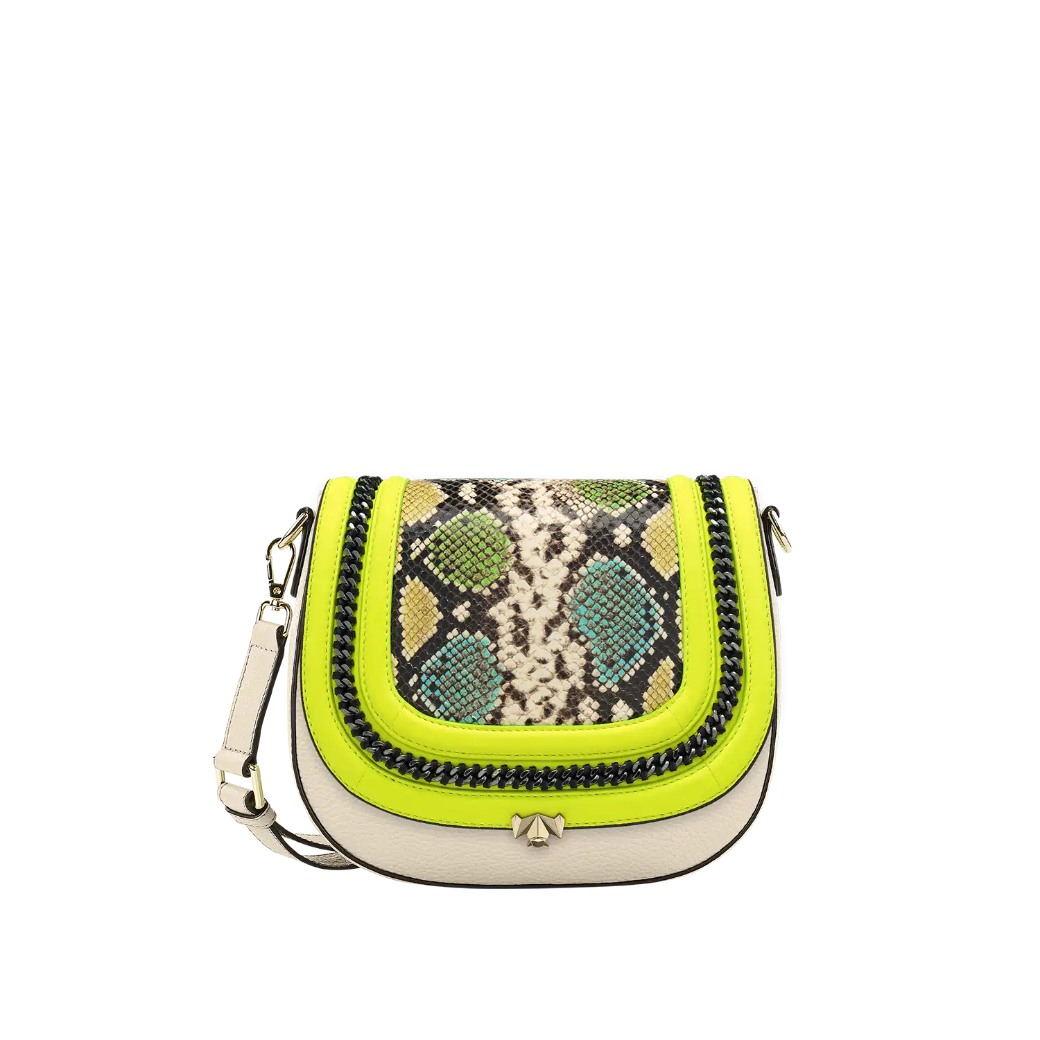 Wechselklappe - Venom Neon - gelb-bunt