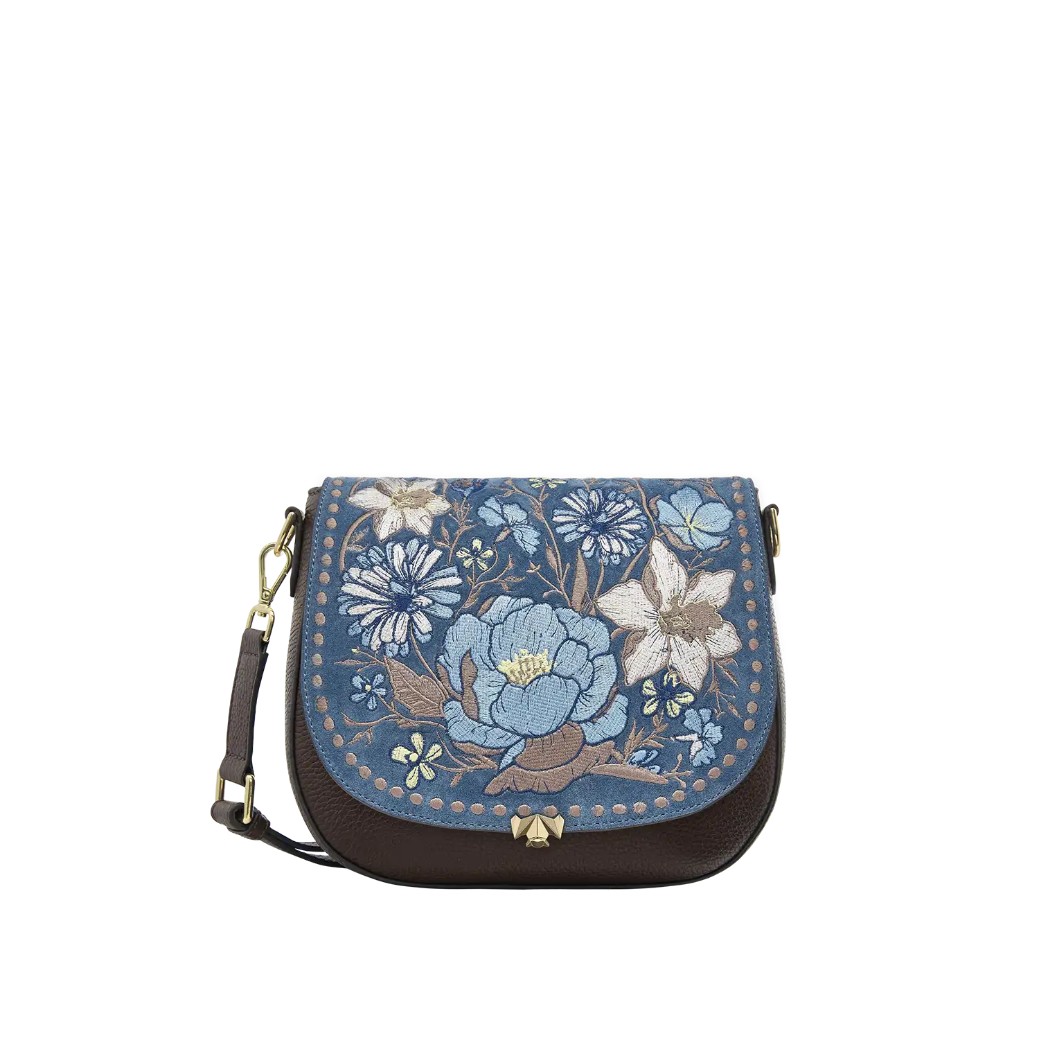 Wechselklappe - Butter Bloom - blau